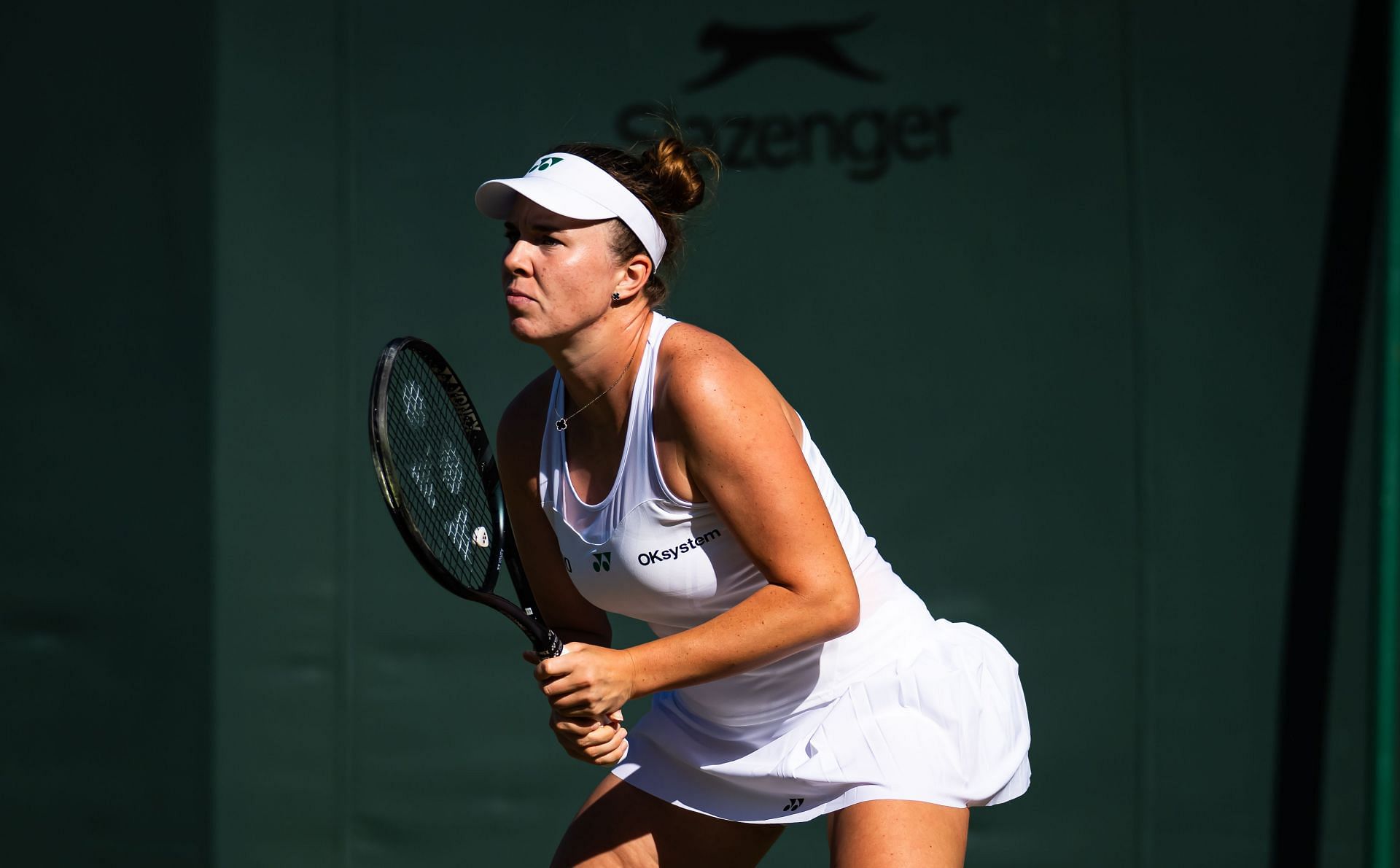 Linda Noskova at Wimbledon 2025. (Photo: Getty)